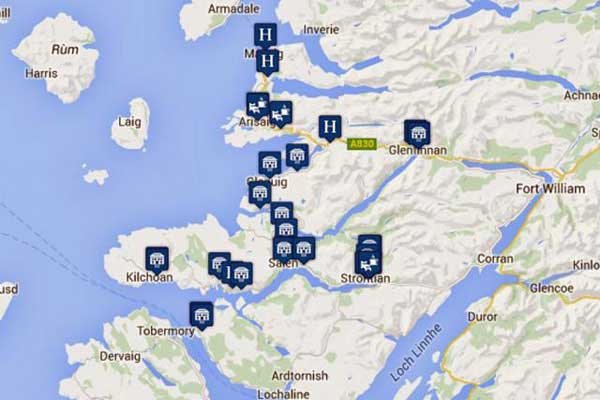 Places to Say in Moidart Ardnamurchan and Morar