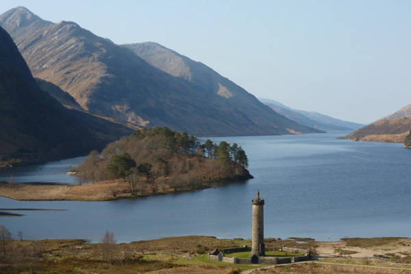 The Glenfinnan Viaduct and Loch Shiel