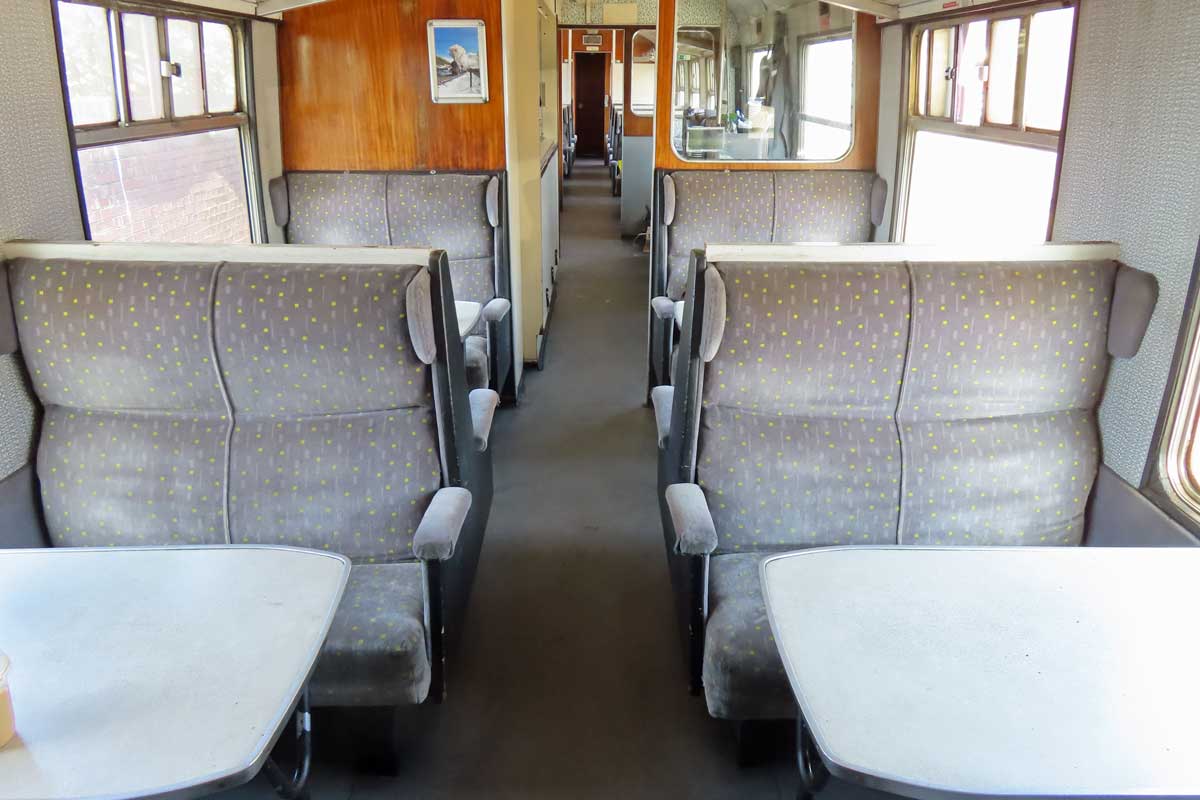 A Second Class Carraige on The West Highland Line